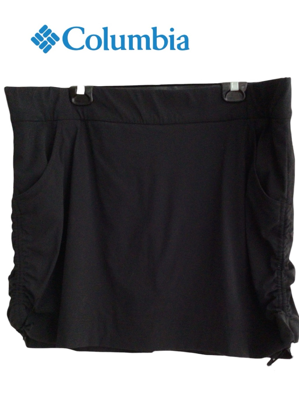 COLUMBIA Black Omni-Shield Performance Skort
